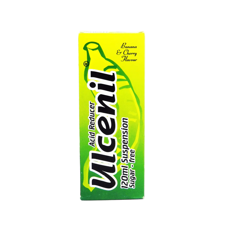 Ulcenil 120ml Syrup — Famotidine for Heartburn & Ulcer Relief