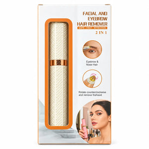 2-in-1 Facial and Eyebrow Hair Remover Epilator Tool