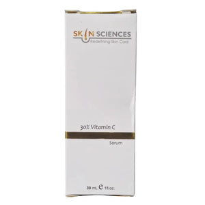 Skin Sciences 30% Vitamin C Serum bottle — collagen boosting, dark spot corrector Pakistan