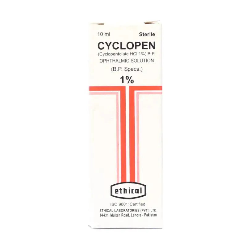Cyclopen Eye Drop 10ml – Eye Pupil Dilation & Cycloplegia