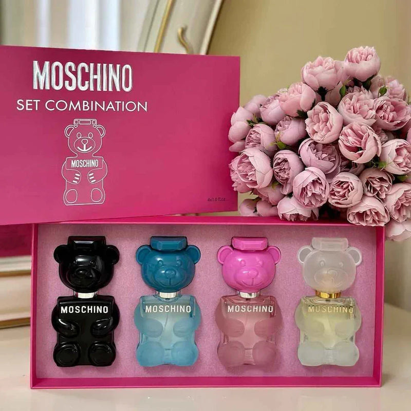 Moschino 4-in-1 Perfume Gift Set for Men & Women