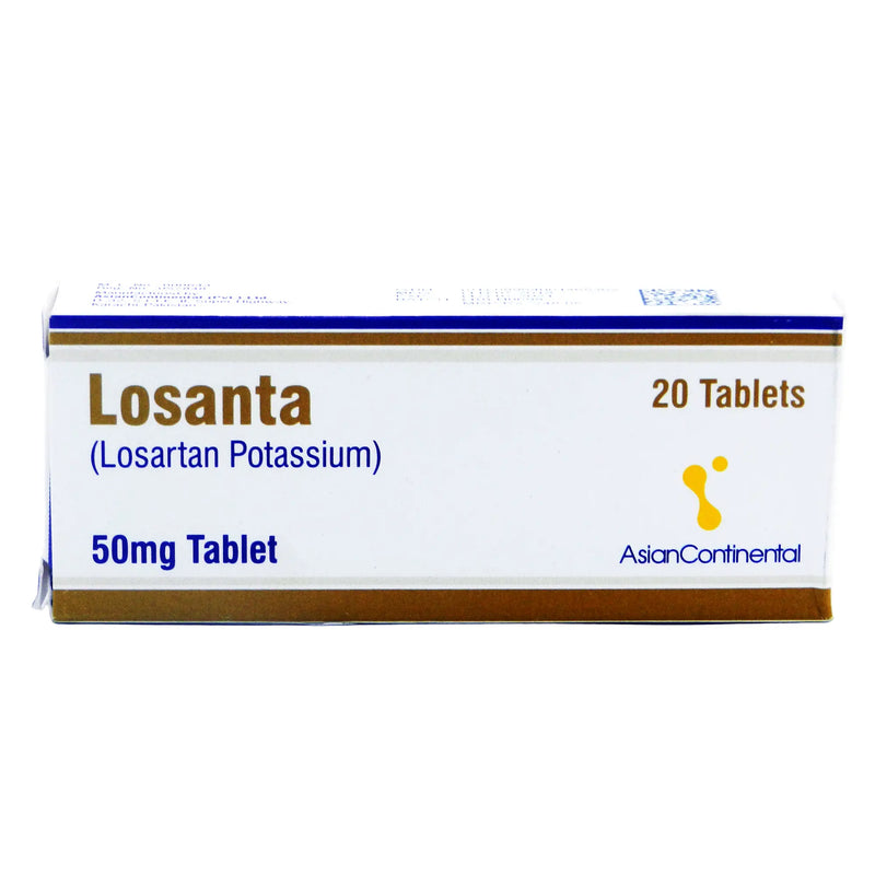 Losanta 50mg Tablets 20's — Losartan Potassium