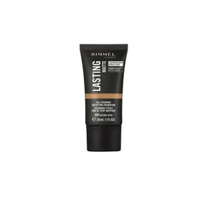 Rimmel Lasting Matte Foundation 400 Natural Beige - bottle front | Derma.pk