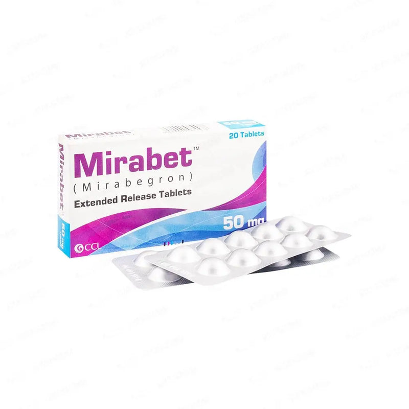Mirabet 50mg Tablet