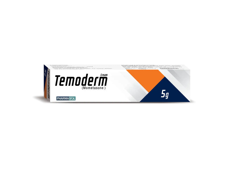 Temoderm 0.1% Cream – Mometasone Furoate for Skin Inflammation Relief