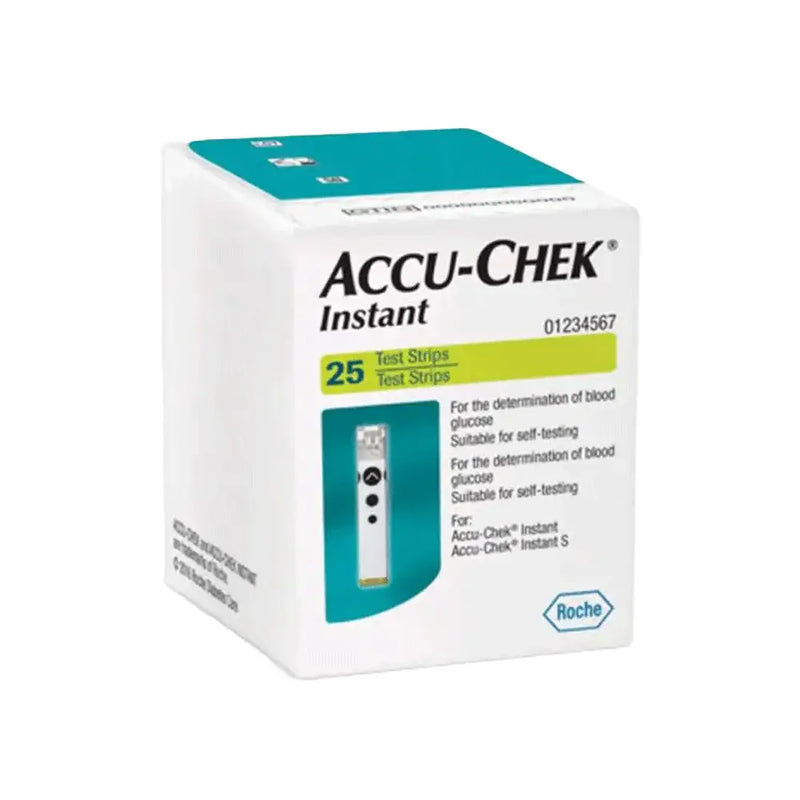 Accu-Chek Instant Blood Glucose Strips 25s