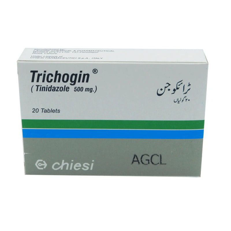 Trichogin 500mg – Tinidazole Tablets for Bacterial & Parasitic Infections