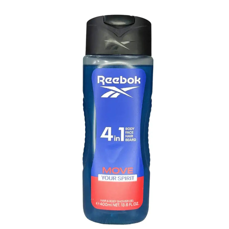 Reebok Move Your Spirit 4-in-1 Hair & Body Shower Gel 400ml