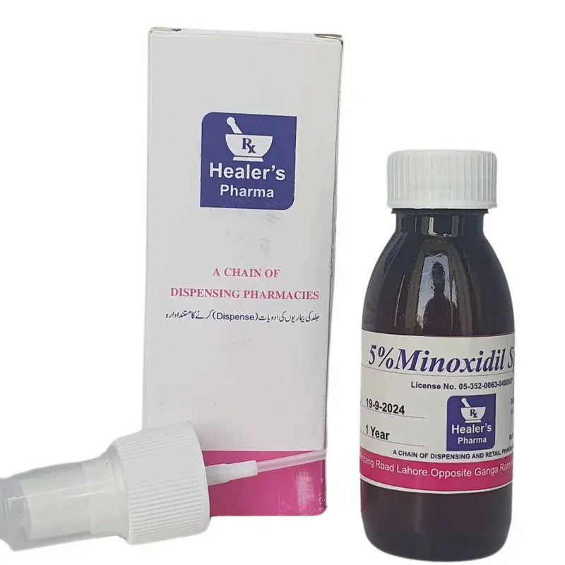 Healers Pharma 5% Minoxidil Hair Growth Spray