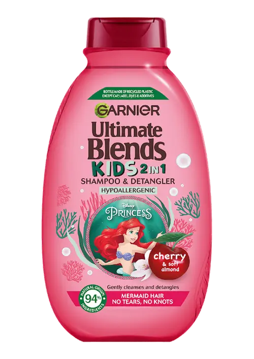 Garnier Ultimate Blends Kids Cherry Detangling Shampoo 250ml