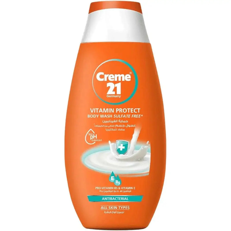 Creme 21 Vitamin Protect Antibacterial Body Wash 250ml