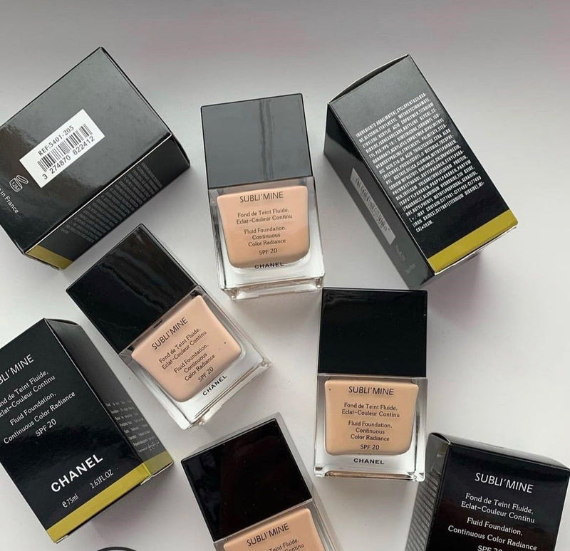 CHANEL SUBLIMINE Fluid Foundation SPF 20 75ml