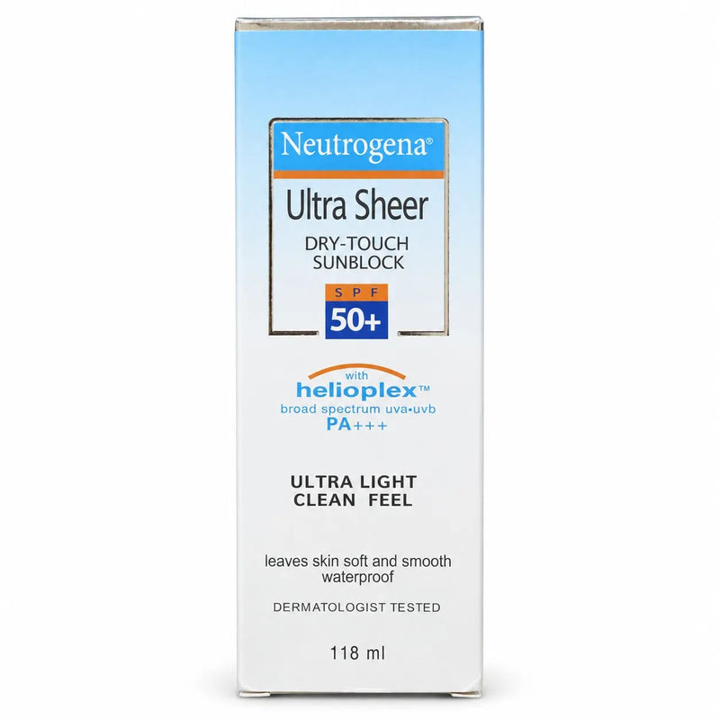 Neutrogena Ultra Sheer Dry-Touch Sunblock SPF50+ 118ml