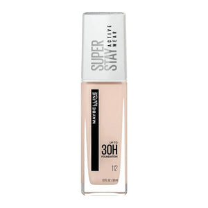 Maybelline SuperStay Full Coverage Foundation 112 Natural Ivory - front view | Derma.pk