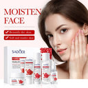 SADOER Pomegranate Vitality Bright Skin 6-in-1 Skincare Set | Hydrating & Brightening photo 4