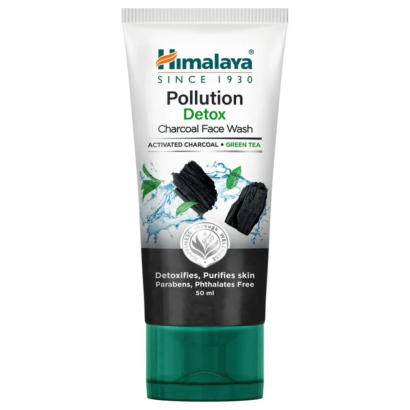 Himalaya Pollution Detox Charcoal Face Wash 100ml