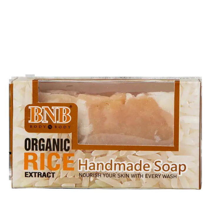 BNB Rice Extract Handmade Soap – Organic Skin Cleanser