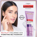L'Oreal Paris Revitalift Hyaluronic Acid Hydrating Gel Face Wash 100ml photo 2