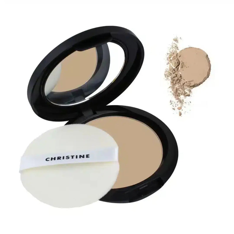 Christine Fragrance-Free Compact Powder Active Fade — Fair 01, 906