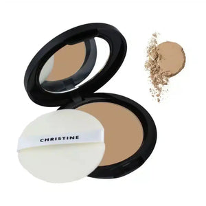 Christine Fragrance Free Compact Powder Active Fade Beige 914 shade swatch