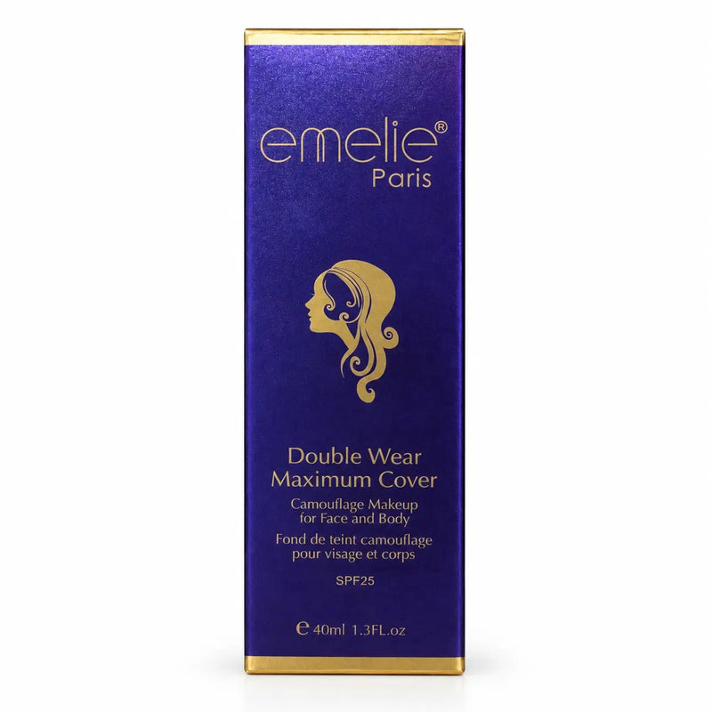 Emelie Paris Double Wear Maximum Cover Camouflage Makeup 40ml SPF25
