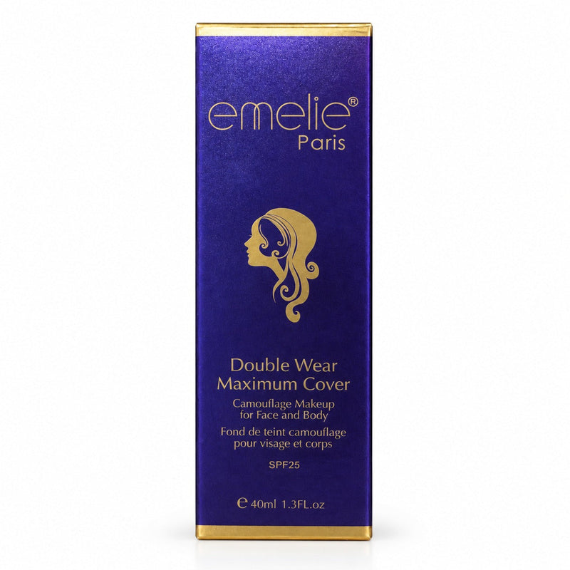 Emelie Paris Double Wear Maximum Cover Camouflage Makeup 40ml SPF25