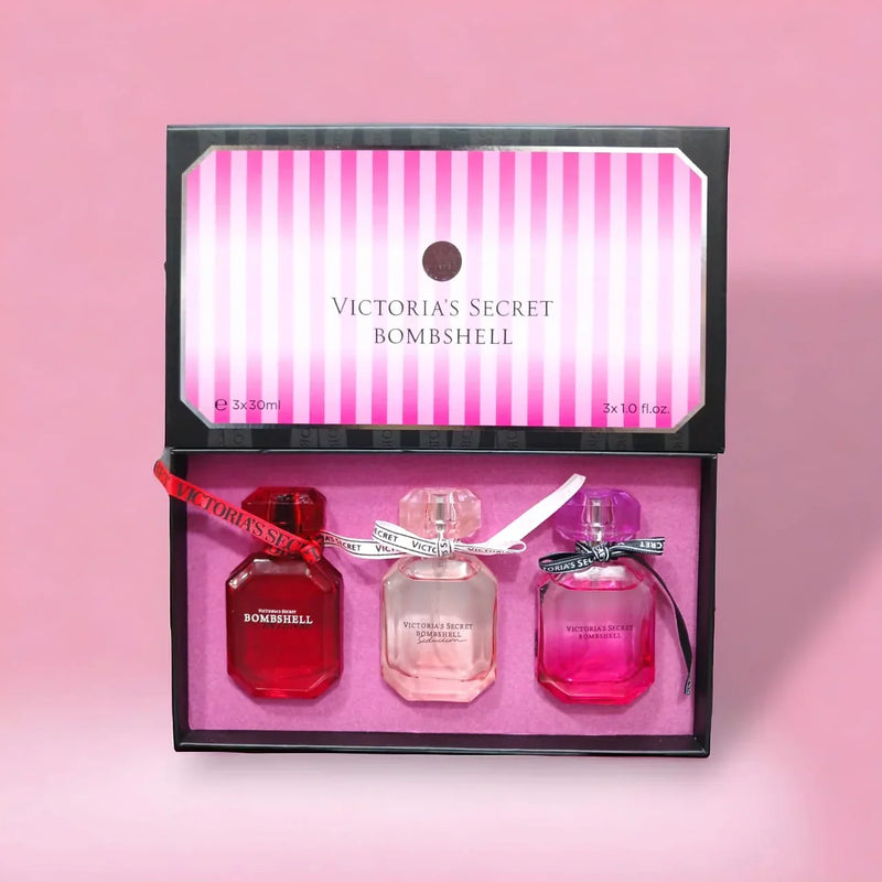 Victoria's Secret Bombshell Perfume 3-in-1 Gift Set 30ml Each