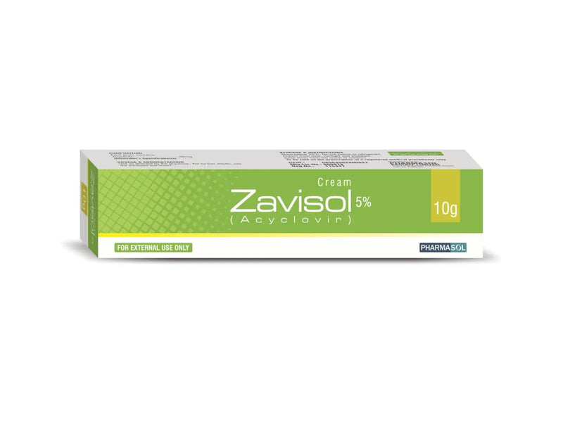 Zavisol 5% Cream – Acyclovir for Cold Sores and Herpes Relief