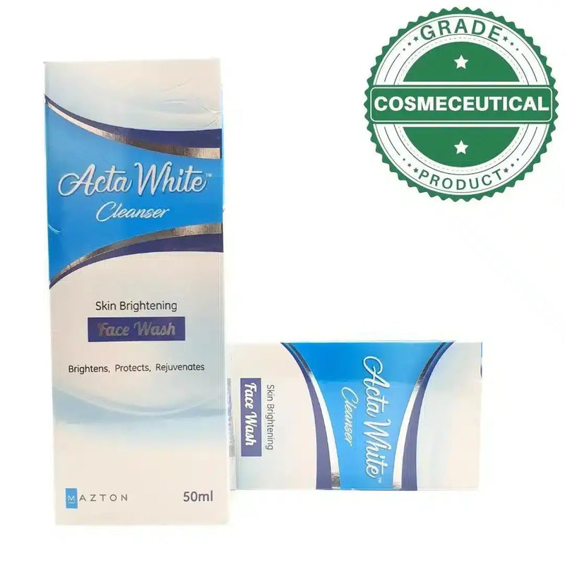 Acta White Brightening Face Wash 50ml – Pea Extract & Vitamin C