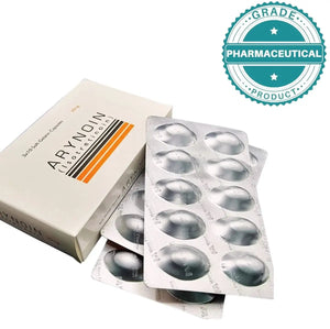 Arynoin Isotretinoin 20mg soft gelatin capsules pack of 30 for severe acne — prescription required
