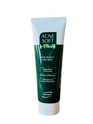 Maxitech Acne Soft Face Wash for Oily & Acne-Prone Skin 120ml