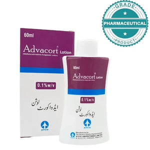 Advacort Lotion 60ml by Atco Pharma — Methylprednisolone Aceponate 0.1% prescription corticosteroid lotion
