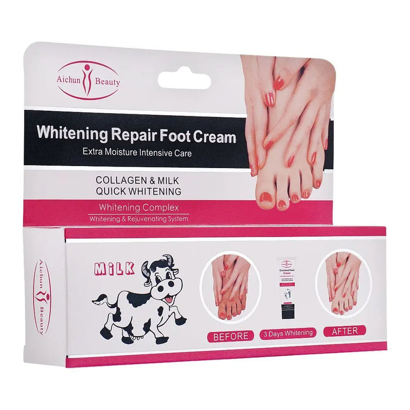 Aichun Beauty Extra Moisture Milk Whitening Repair Foot Cream 100g