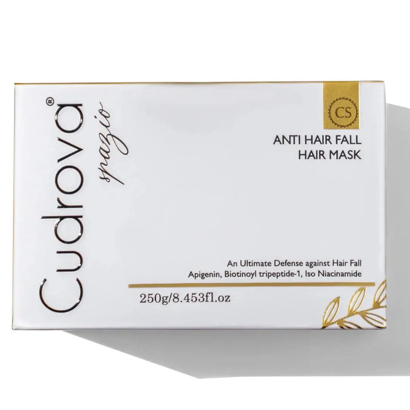 Cudrova Synergy Anti-Hair Fall & Strengthening Hair Mask for All Hair Types (250g) - Made in Canada
