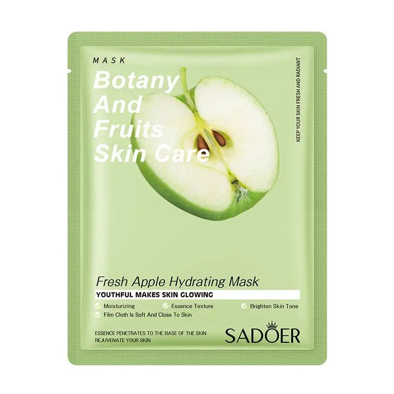 SADOER Botany And Fruits Fresh Apple Hydrating Face Sheet Mask