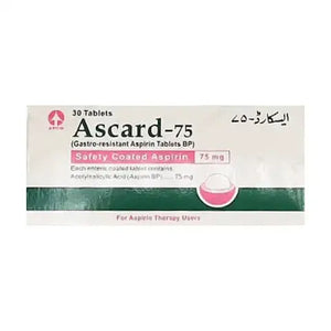 Ascard 75mg Tablet ��� Antiplatelet Medicine for Heart Health