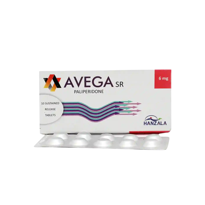 Avega SR 6mg Tablet – Paliperidone for Schizophrenia and Bipolar Disorder