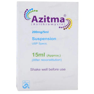 Azitma 30ml Oral Suspension 200mg/5ml (Azithromycin) - Sami Pharma | derma.pk