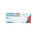 Azomax 250mg Capsules 12 Capsules Treat Bacterial Infections - derma.pk photo 2