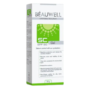 Beauwell Sc Gel SPF 50 | Oil Control & Sun Protection