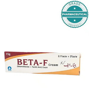 Beta-F Cream 15g — Combination corticosteroid-antibiotic cream for infected eczema
