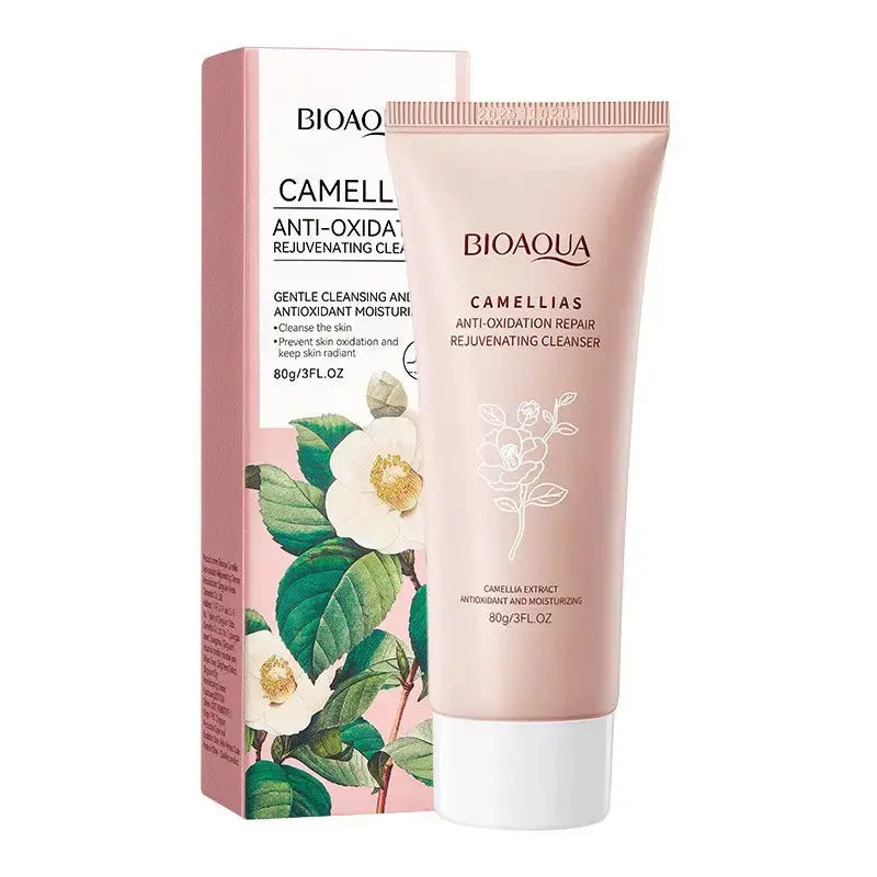 BIOAQUA Camellias Anti-Oxidation Gentle Facial Cleanser β 80g