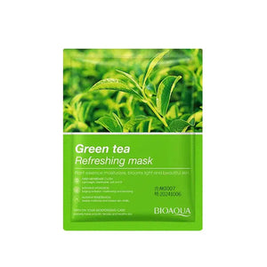 Bioaqua Green Tea Refreshing Face Sheet Mask 25ml