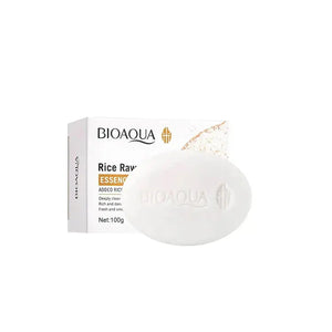 Bioaqua Rice Raw Pulp Essence Soap - 100g