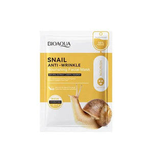 Bioaqua Snail Anti-Wrinkle Nourishing Facial Sheet Mask