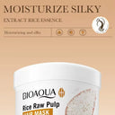 BIOAQUA Rice Raw Pulp Hair Mask For Dry Damaged Hair 500g photo 2
