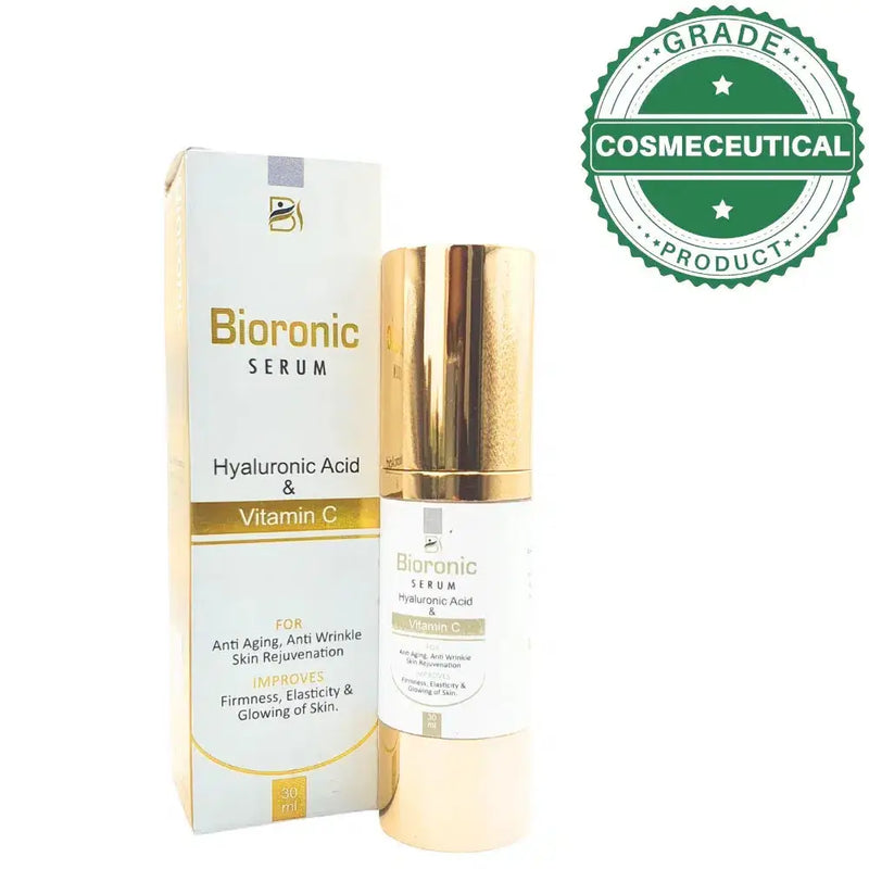Bioronic Hyaluronic Acid & Vitamin C Serum 30ml — Brightening & Glow