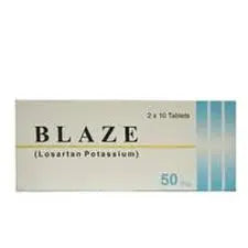 Blaze 50mg Tablets – Losartan for Hypertension & Heart Protection