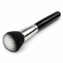 Duo-Fiber Stippling Brush — Black Handle, Silver Ferrule photo 1