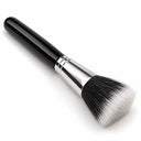 Duo-Fiber Stippling Brush — Black Handle, Silver Ferrule photo 2